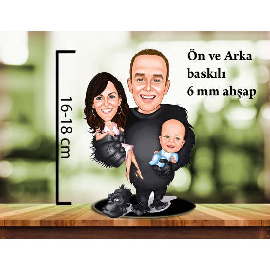 Aile karikatür biblo ATS_02 Aile karikatür biblo ATS_02