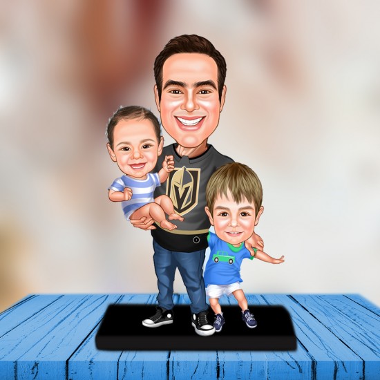 Aile karikatür biblo ATS_04