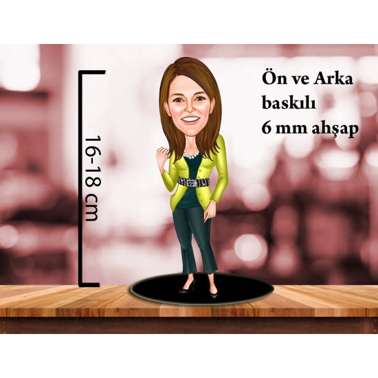 Bayan karikatür biblo ATS_246 Bayan karikatür biblo ATS_246