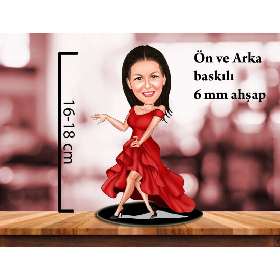 Bayan karikatür biblo ATS_247 Bayan karikatür biblo ATS_247