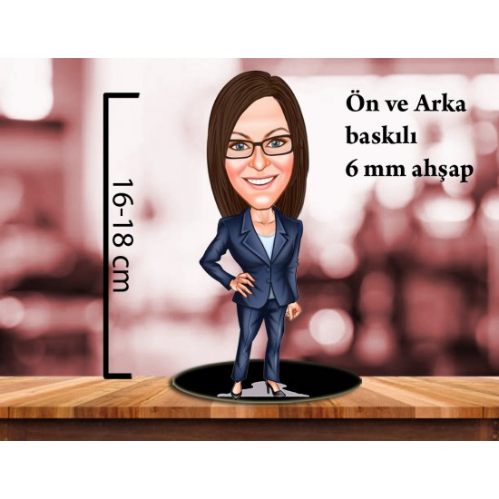 Bayan karikatür biblo ATS_248 Bayan karikatür biblo ATS_248