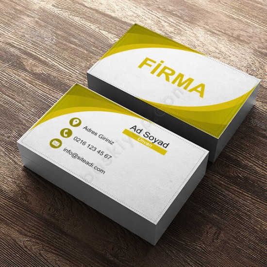 Tek Yön Kartvizit (Renkli) Mat Selefon Tek Yön Kartvizit (Renkli) Mat Selefon